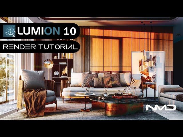 Lumion 10 Pro Modern Interior 3D Render Tutorial