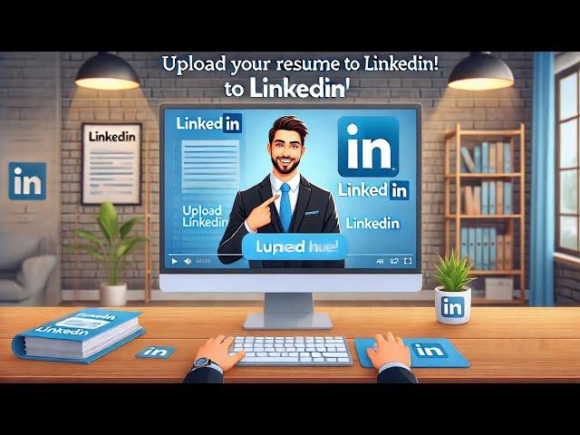 How to Upload Your Resume to LinkedIn Profile | Step-by-Step CV Upload Tutorial