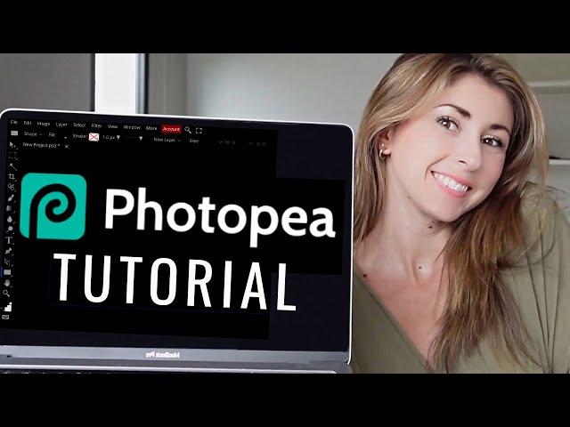 How To Use Photopea 2024 (Tutorial for Beginner Designers)