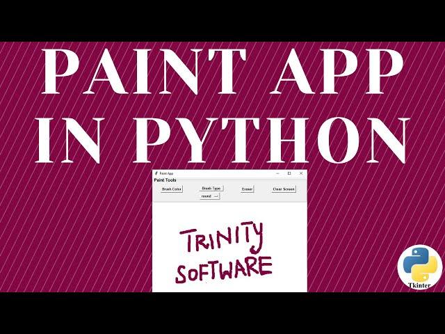 Simple and easy Paint App using Python