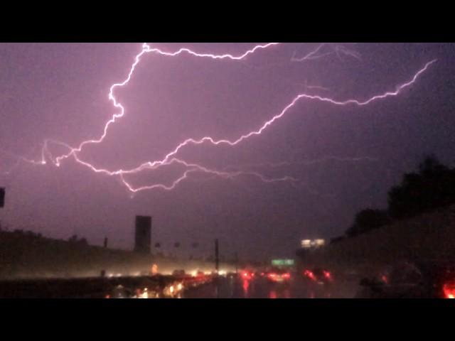 Lightning slow motion/Замедленная съемка молнии