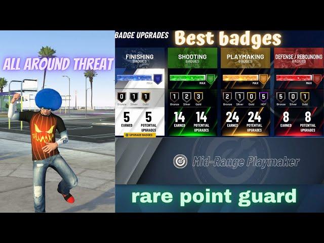 MAX BADGES made my MID RANGE PLAYMAKER an ALL AROUND THREAT on NBA 2K21!