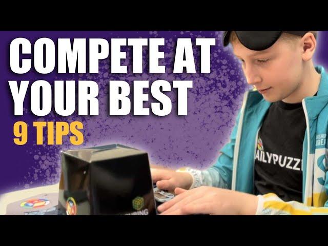 How to Compete so well you forget Comp Nerves exist! (9 Tips)