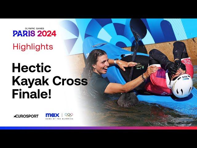 YOU JUST CAN'T WRITE IT!  | Women’s Kayak Cross Final Highlights | #Paris2024 #Olympics