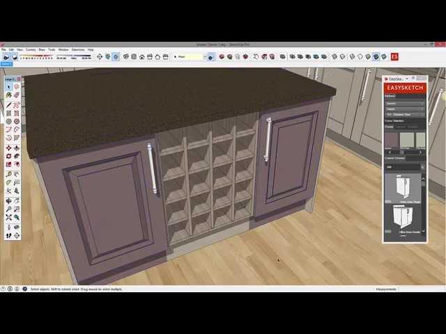 EASYSKETCH - How to change door styles