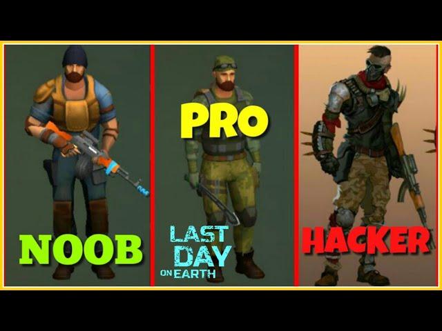 PRO VS  HACKER VS NOOB (RAID) in Last Day on Earth : Survival