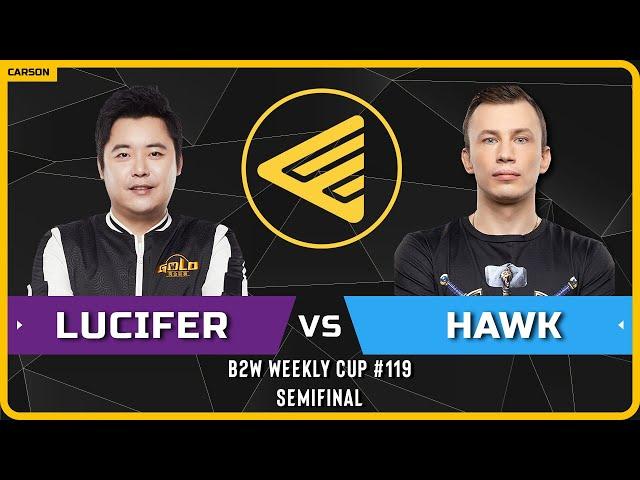 WC3 - [UD] Lucifer vs HawK [HU] - Semifinal - B2W Weekly Cup #119