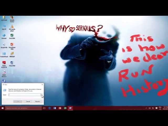 How To Clear Run History in Windows 10 Tutorial