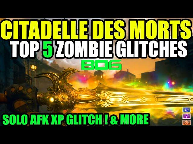 BO6 ZOMBIE GLITCH: SOLO AFK XP GLITCH BO6 GOD MODE GLITCH TOP 5 WORKING GLITCHES  BO6 XP GLITCH BO6