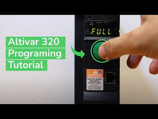 Altivar 320 Programing - Configuring Basic Parameters  | Schneider Electric Support