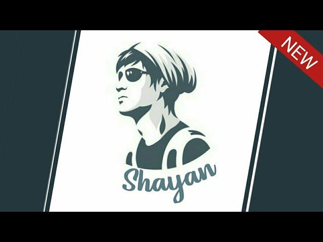 Make A Logo Like This | Shayan Tech