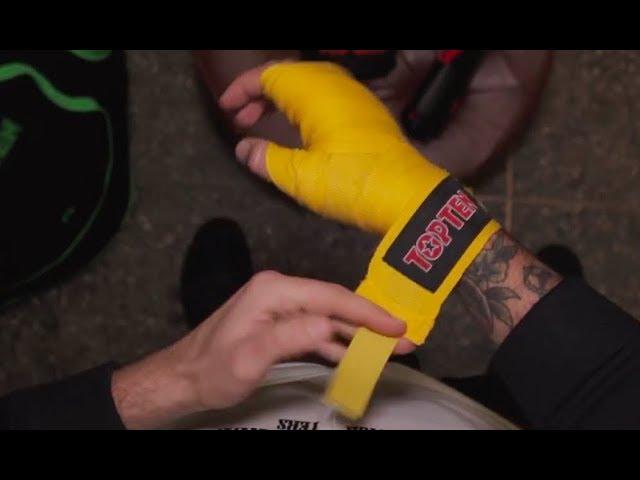 Bandaging hands in Boxing