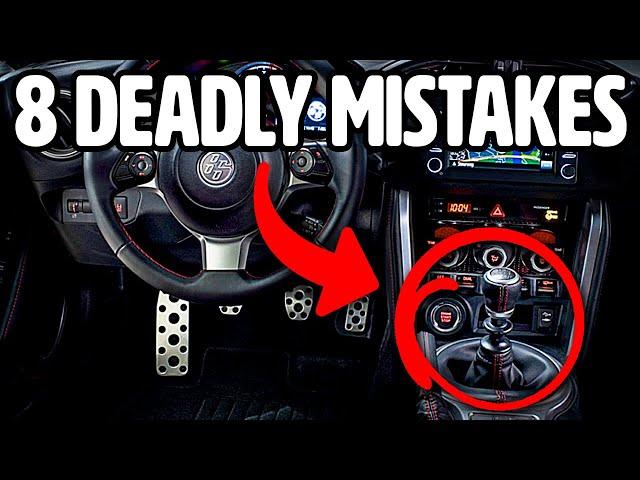 8 Things You Should NEVER Do In A Manual Transmission