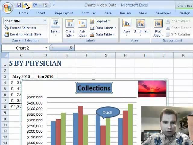 Excel Video 74 Chart Titles