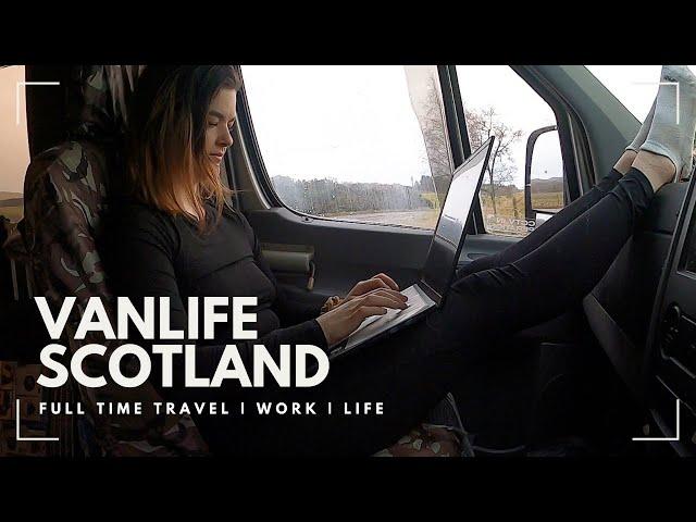 Living the Full-Time Vanlife in the Scottish Highlands // A Vanlife UK Vlog