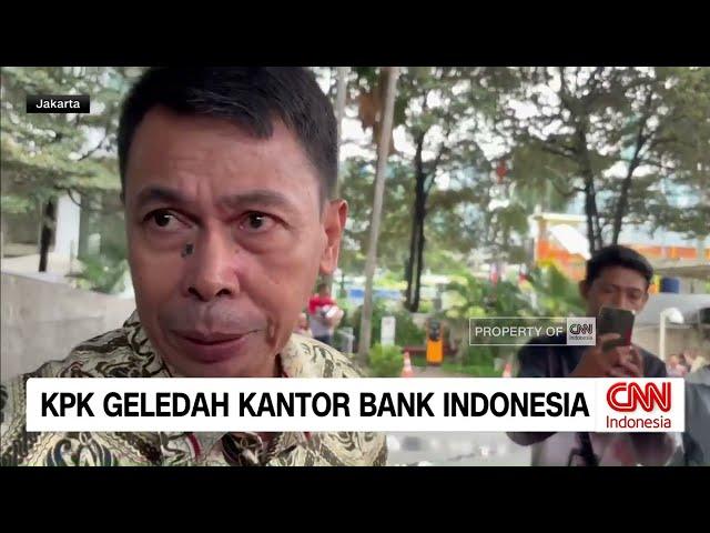 KPK Geledah Kantor Bank Indonesia