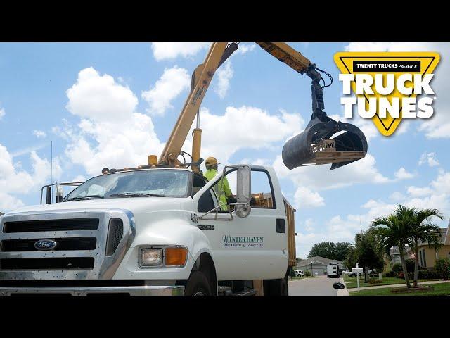 Grapple Truck for Children | Truck Tunes for Kids | Twenty Trucks Channel