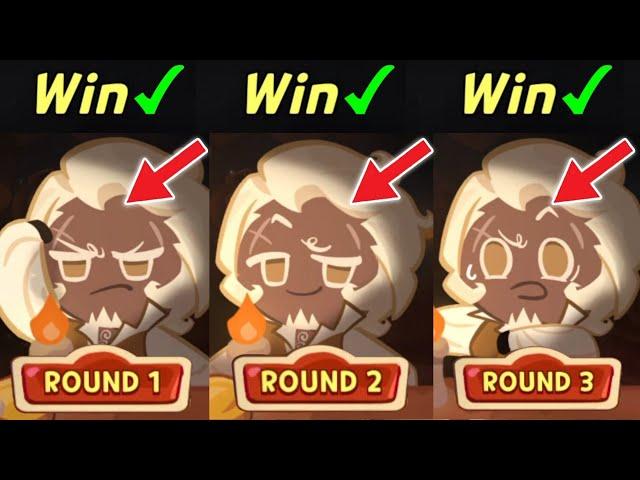 ALWAYS WIN ALL 3 ROUNDS  Game of Cards Trick in Cookie Run Kingdom