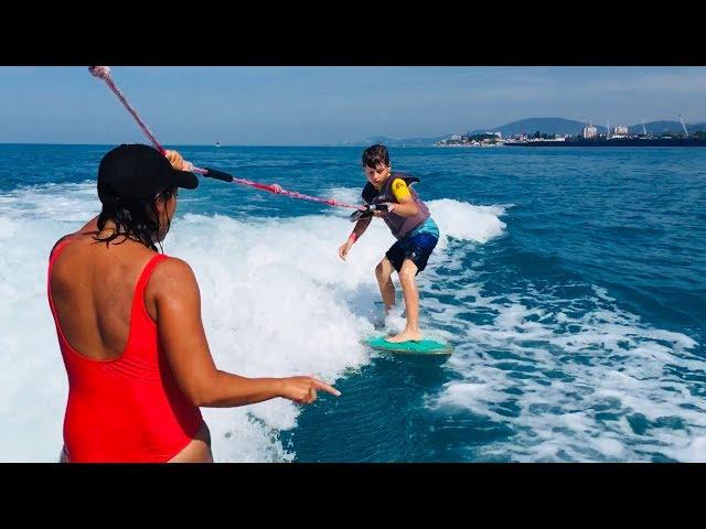 WakeSurfing в Сочи - начальное обучение, Кристиан Старший