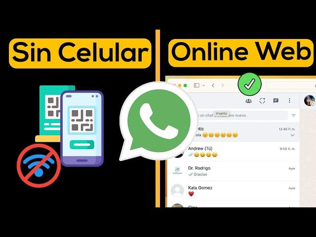 Cómo usar WhatsApp Web SIN CELULAR, Sin ESCANEAR Código QR + Trucos WhatsApp en PC