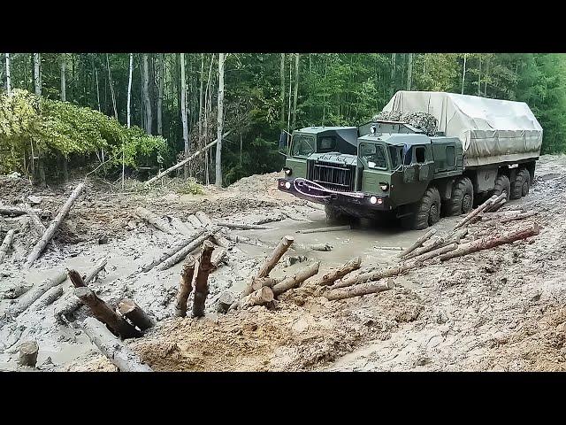 Soviet, Czech & Germany Military Trucks! MAZ-543, GAZ-66, URAL, ZIL, KRAZ, TATRA, MAN Heavy offroad