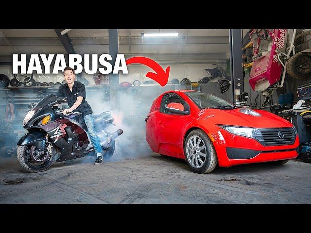 We Hayabusa Swapped a Mini EV!