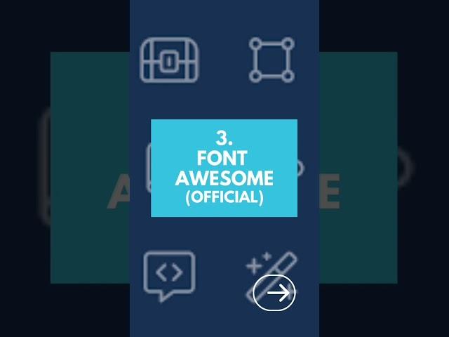 Top 5 websites for font awesome icons