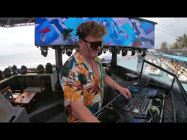 DJ Atlas Beach Fest Bali 🪩 Funky House DJ Atlas Beach Club Music ️