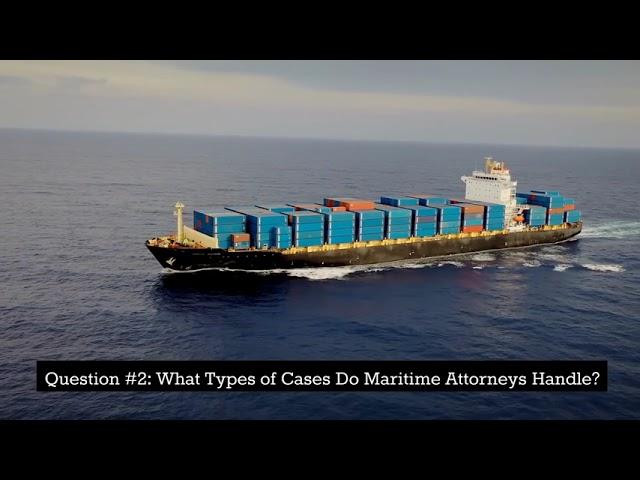 Top Maritime attorney Houston