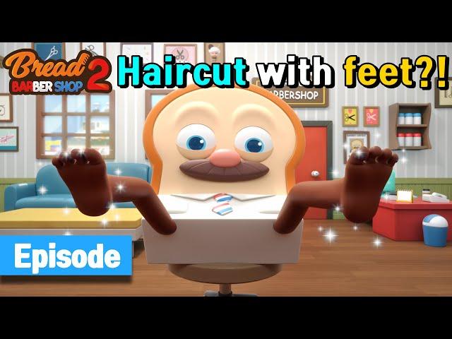 BreadBarbershop2 | ep18 | Put Your Best Foot Forward | english/animation/dessert/cartoon