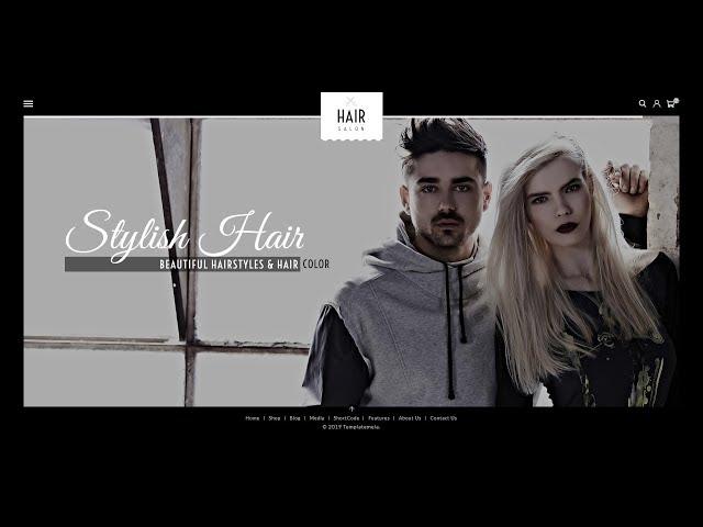 Hair Salon WooCommerce : Theme Installation (WCM010023)