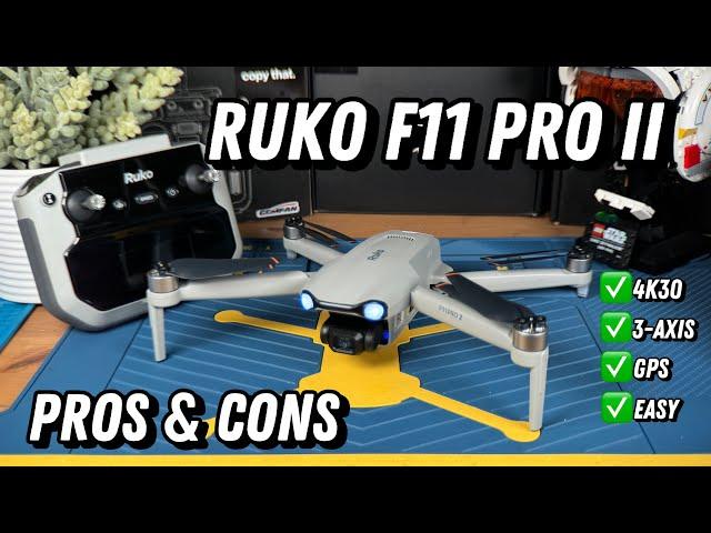 Ruko F11 Pro 2 | Best 4K budget beginner drone? DJI Alternative?