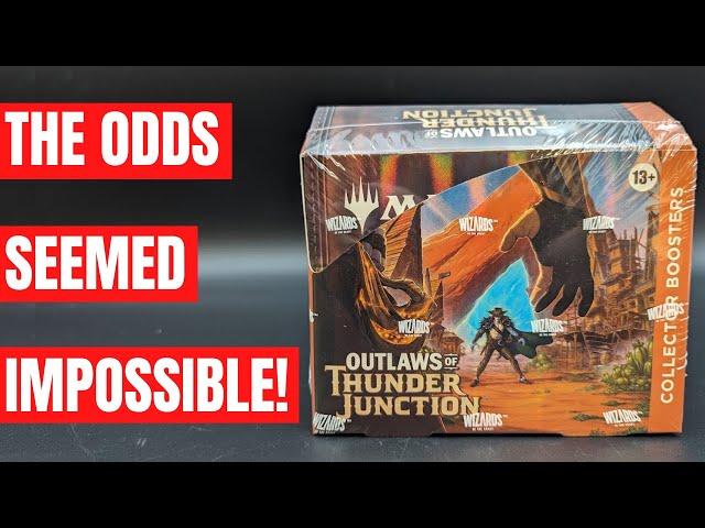 Vault Raised Foil + Textured = God Box? Outlaws of Thunder Junction Collector Box #MTG Ships 4/12