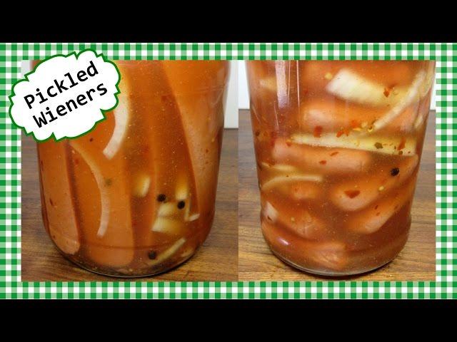 Hot ~N~ Spicy Pickled Wieners Recipe ~ Hot Dogs or Sausages