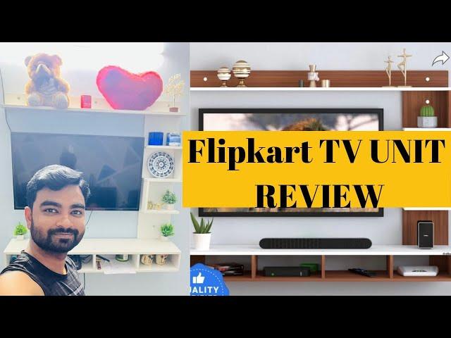 FLIPKART TV UNIT ~ TV RACK REVIEW AND INSTALLATION || TV UNIT UNDER RS.3999/ #ambujvlogs