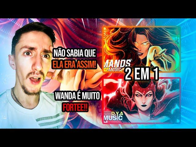 REACT - 2 em 1 DROP COLAPSO URT | Fênix - Mands | Feiticeira Escarlate - D.Y.A | (TUDO DIFERENTE!!)