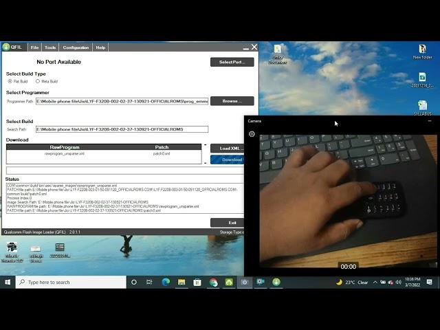 Qualcomm device flash by QFIL tool or Jio F320b flashing by QFIL tool