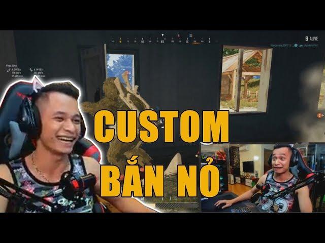 Custom bắn nỏ PUBG cực lầy cùng TLH, Rambo và RIP113.