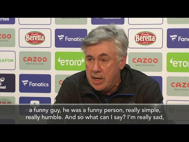 "I Have Fantastic Memory" Of Paolo Rossi - Everton Boss Ancelotti