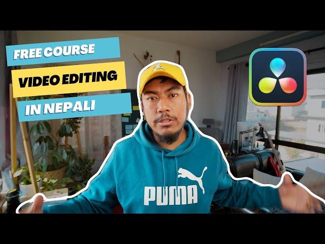 Davinci Resolve 18 Crash Course for Super Beginners | Full Tutorial in Nepali