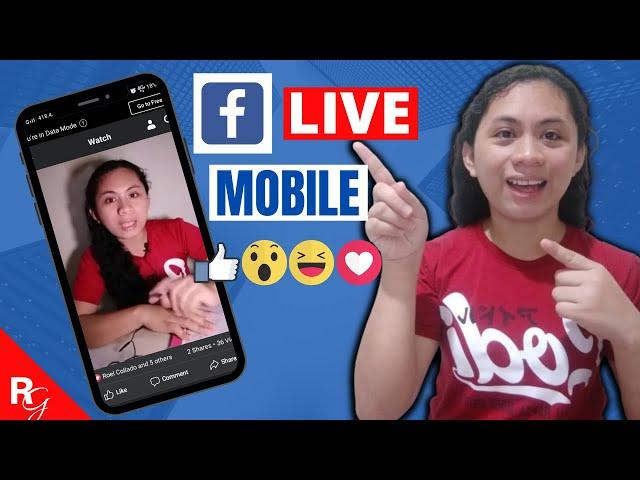 FACEBOOK LIVE: How to Go Live on Facebook On Android Device 2020 (Tagalog Tutorial) | Rose Gumera