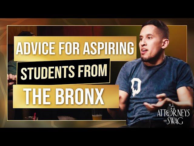 Advice for aspiring students from The Bronx