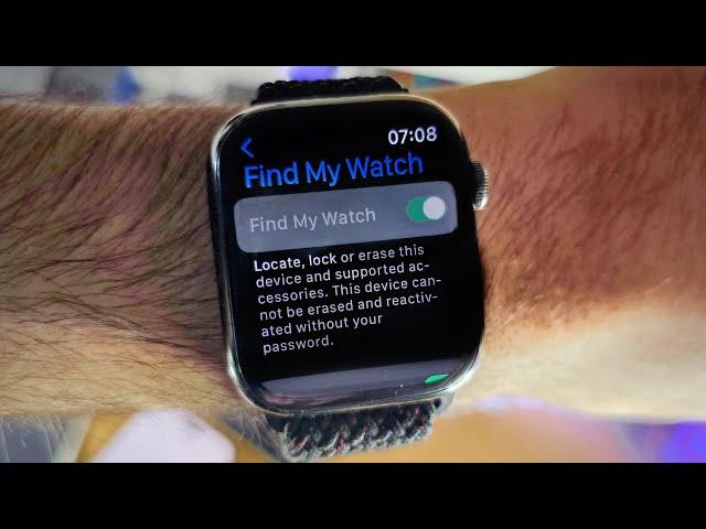 Can You Turn Off Find My iPhone on Apple Watch? (no)