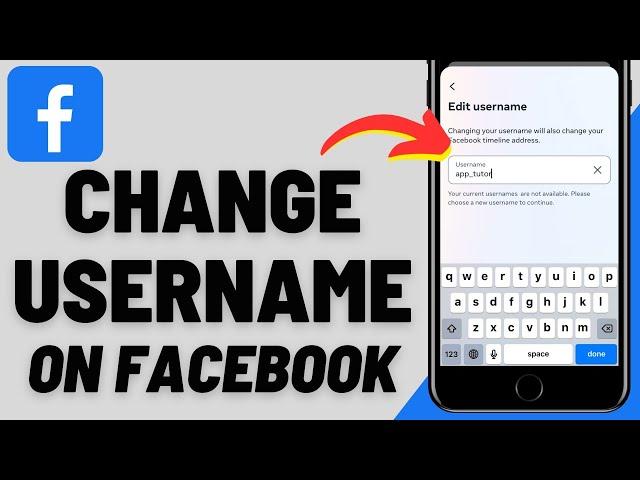 How To Change Username On Facebook