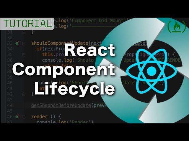 React Component Lifecycle - Hooks / Methods Explained