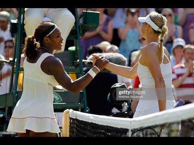 Serena Williams vs Maria Sharapova WB 2010 Highlights