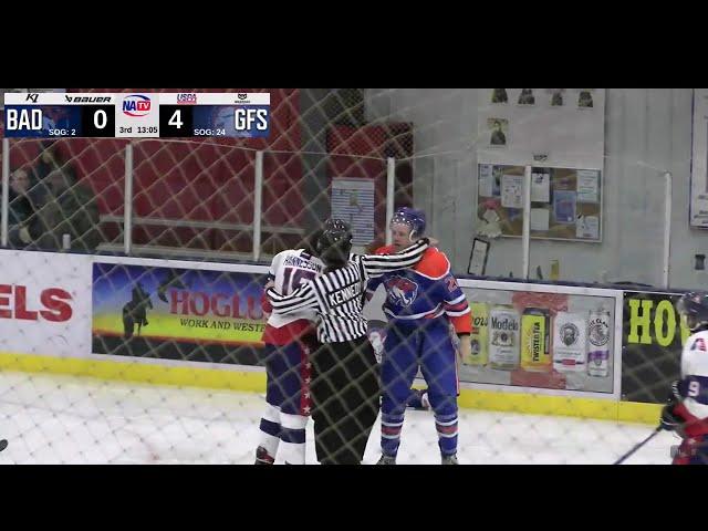 Fish dawg first hockey fight.   #hockey fight