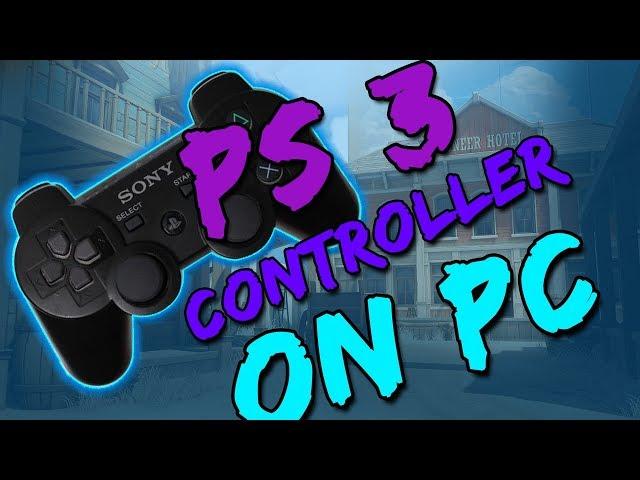 How To Connect Your PS3 Controller To Your PC NO MOTIONJOY