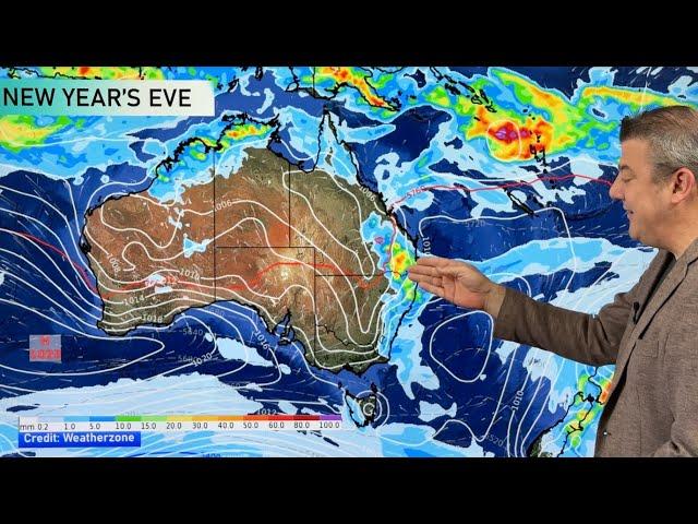 Australia weather forecast to January 1, 2025