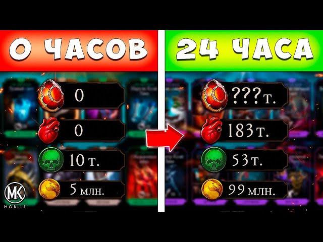 Я 24 ЧАСА ИГРАЛ В КРИПТУ Mortal Kombat Mobile И ВОТ ЧТО ИЗ ЭТОГО ВЫШЛО